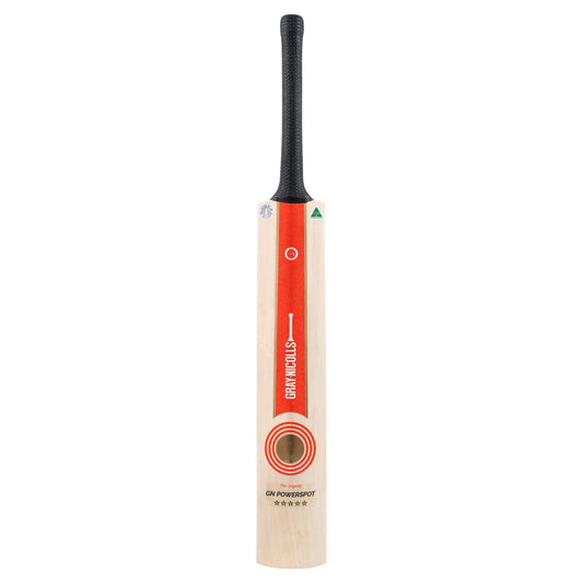 GRAY-NICOLLS GN Powerspot Grade 2 English Willow Cricket Bat - Short Handle