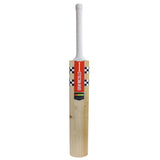Gray-Nicolls GN Kaboom Premium Cricket Bat front view showing mid profile and POWERCURVE face.