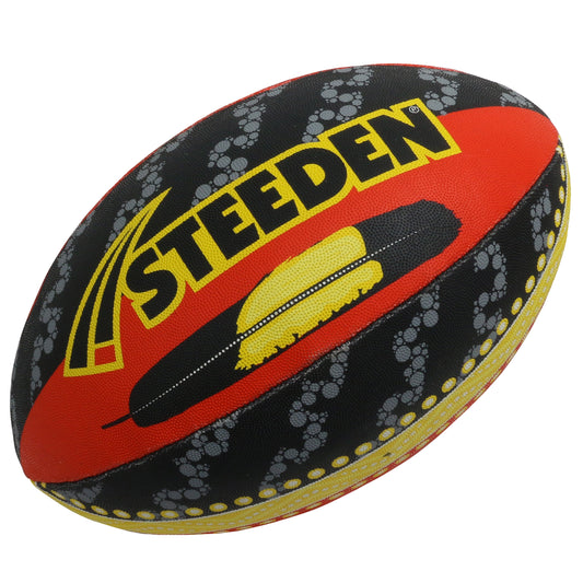 STEEDEN Biliir First Nations Supporter Rugby League Ball