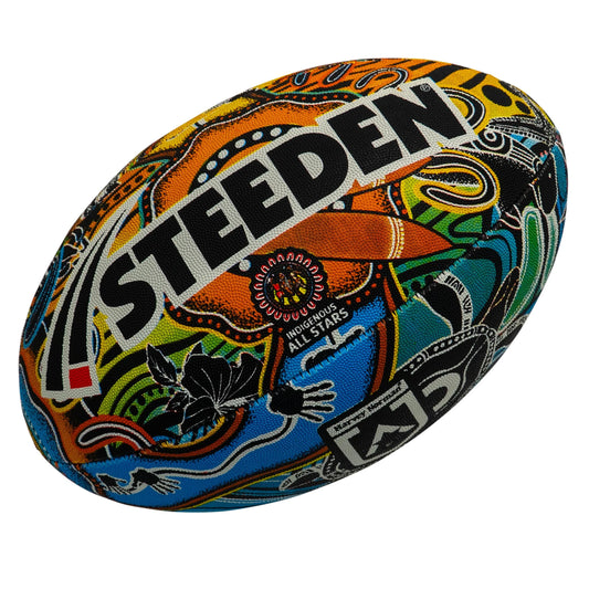 STEEDEN Indigenous All Stars Supporter Rugby League Ball
