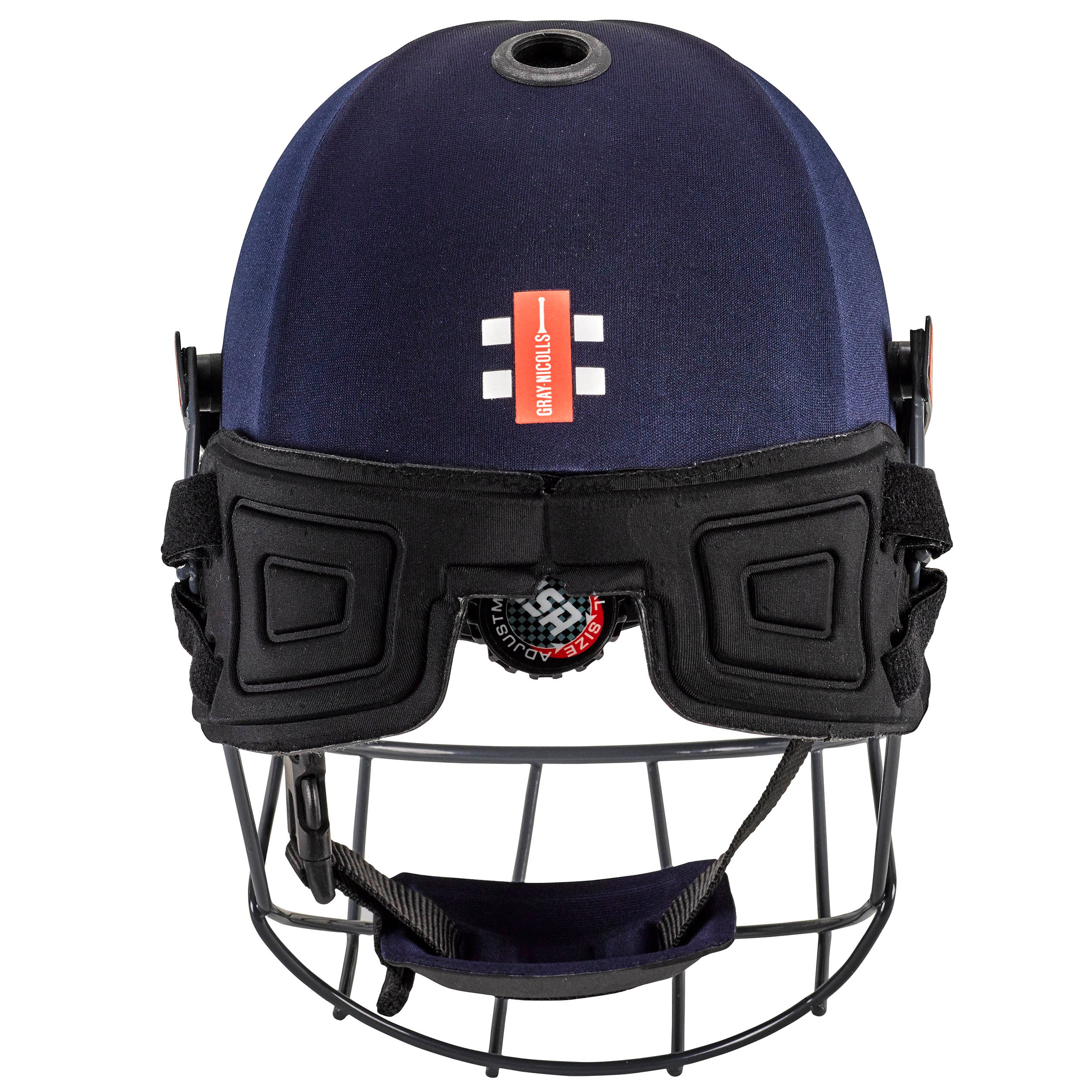 GRAY-NICOLLS GN Junior Elite Helmet w/ Neck Guard & Adjustment Dial - Navy [Sizes Small Junior - Youth]