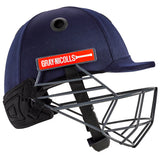 GRAY-NICOLLS GN Junior Elite Helmet w/ Neck Guard & Adjustment Dial - Navy [Sizes Small Junior - Youth]