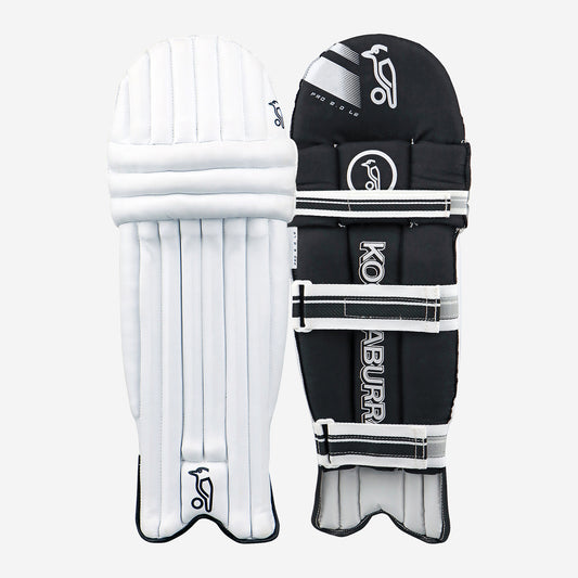 KOOKABURRA Pro 8.0 Lightweight Ambidextrous Batting Leg Guards [Sizes XS Junior - Youth]