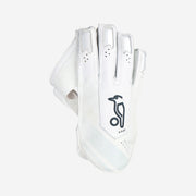 KOOKABURRA Pro 1.0 Wicket Keeping Gloves White - Adult