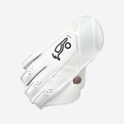 KOOKABURRA Pro 1.0 Wicket Keeping Gloves White - Adult