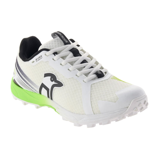 KOOKABURRA Pro 2.0 Rubber Cricket Shoes White/Lime/Black '26/27