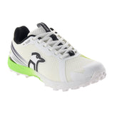 KOOKABURRA Pro 2.0 Rubber Cricket Shoes White/Lime/Black '26/27