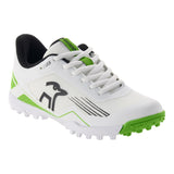 KOOKABURRA Pro 5.0 Rubber Cricket Shoes White/Lime/Black '26/27 - Junior