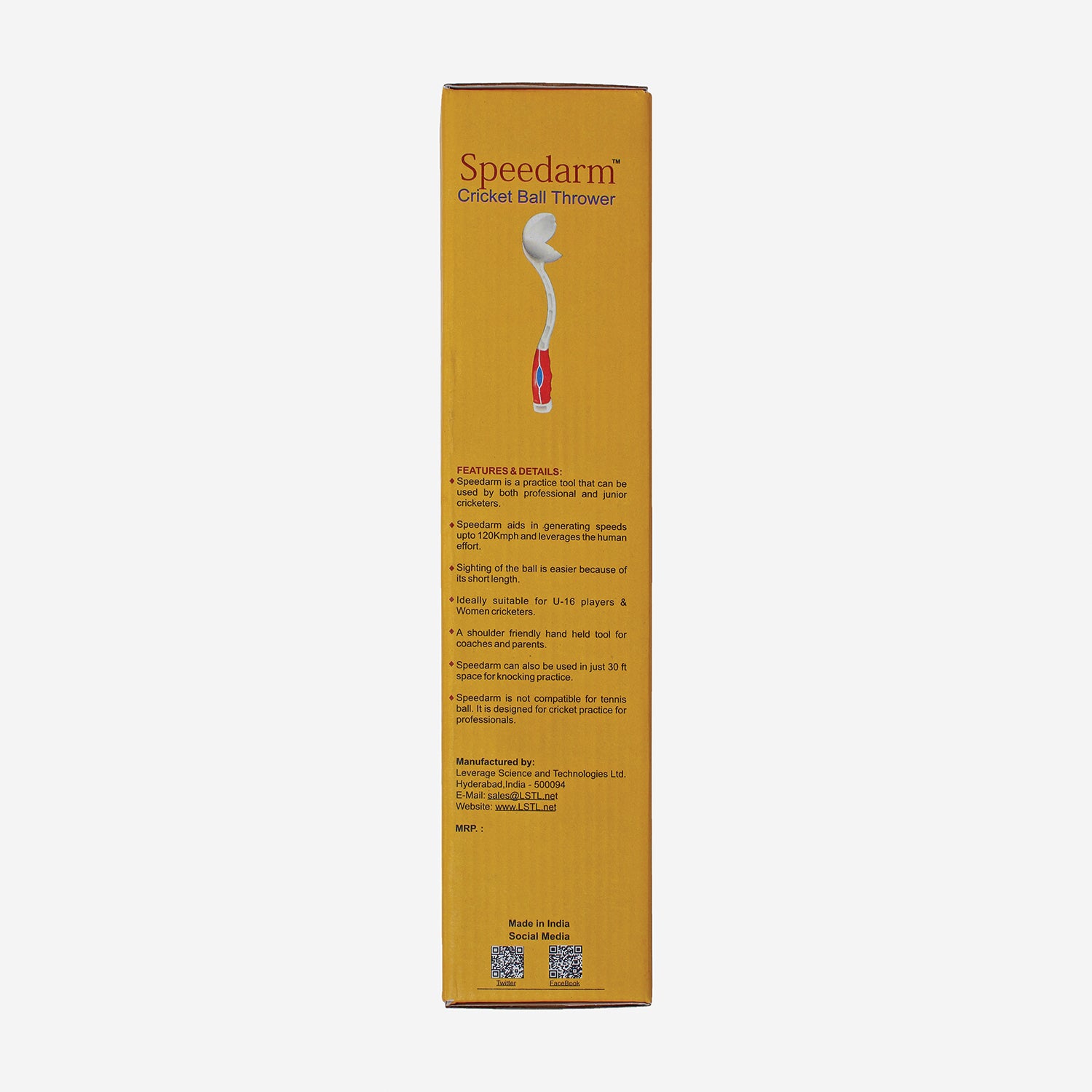 LEVERAGE Speedarm Shortie Ball Thrower