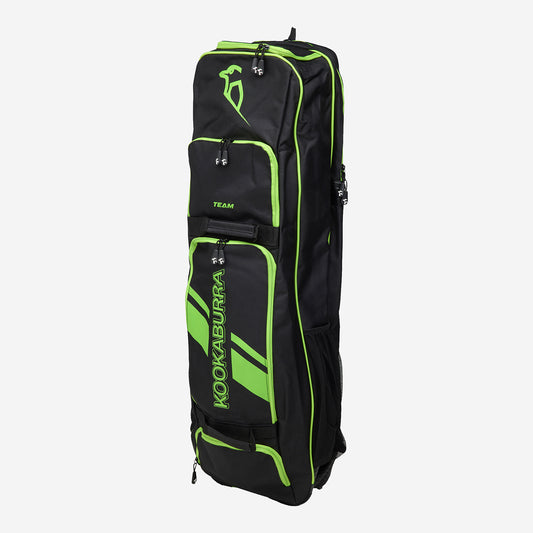 KOOKABURRA Team Midas 5 Stick Hockey Bag Black/Lime - 100cm x 30cm x 26cm