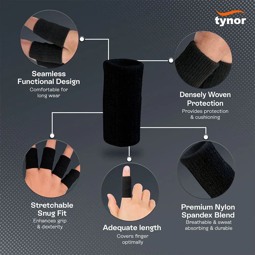 TYNOR Finger Sleeves (10 Pack)