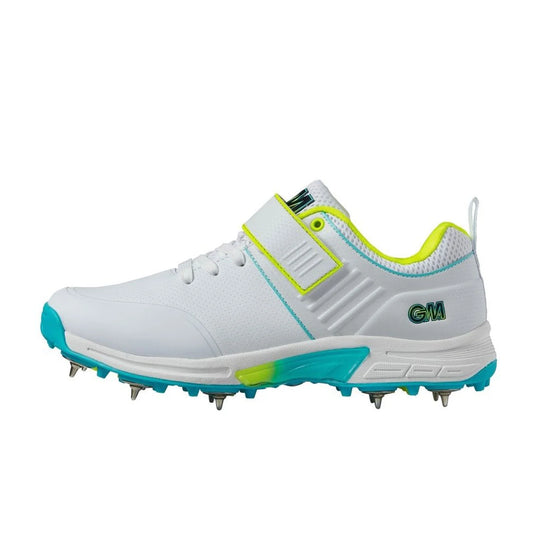 GUNN & MOORE GM Aion+ Spike Cricket Shoes - Senior [Sizes UK7 - UK13]