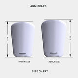 MOONWALKR Arm Guard - White [Sizes Youth - Adult]