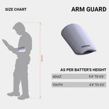 MOONWALKR Arm Guard - White [Sizes Youth - Adult]