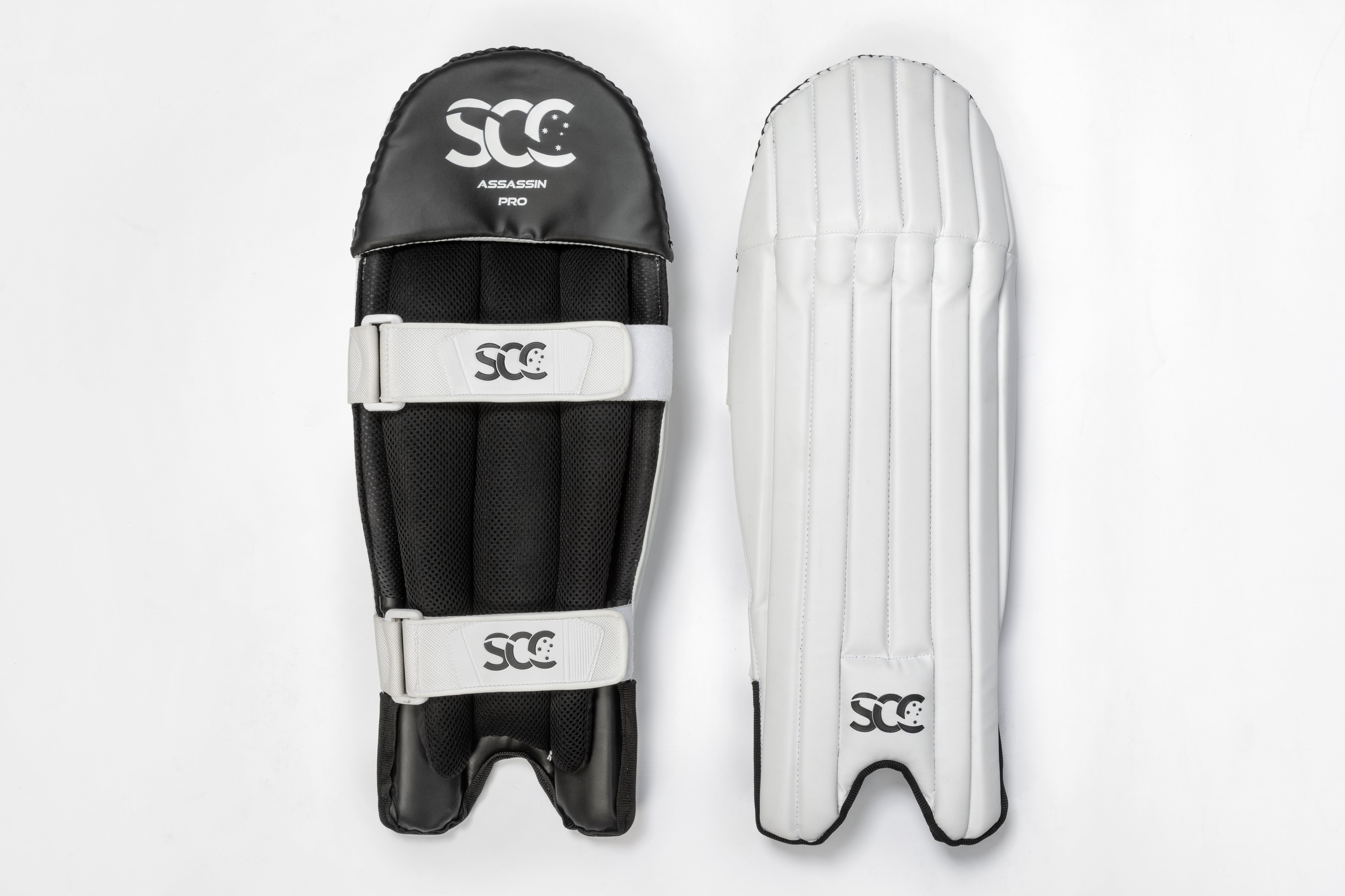 SCC Assassin Pro Wicket Keeping Leg Guards '26/27