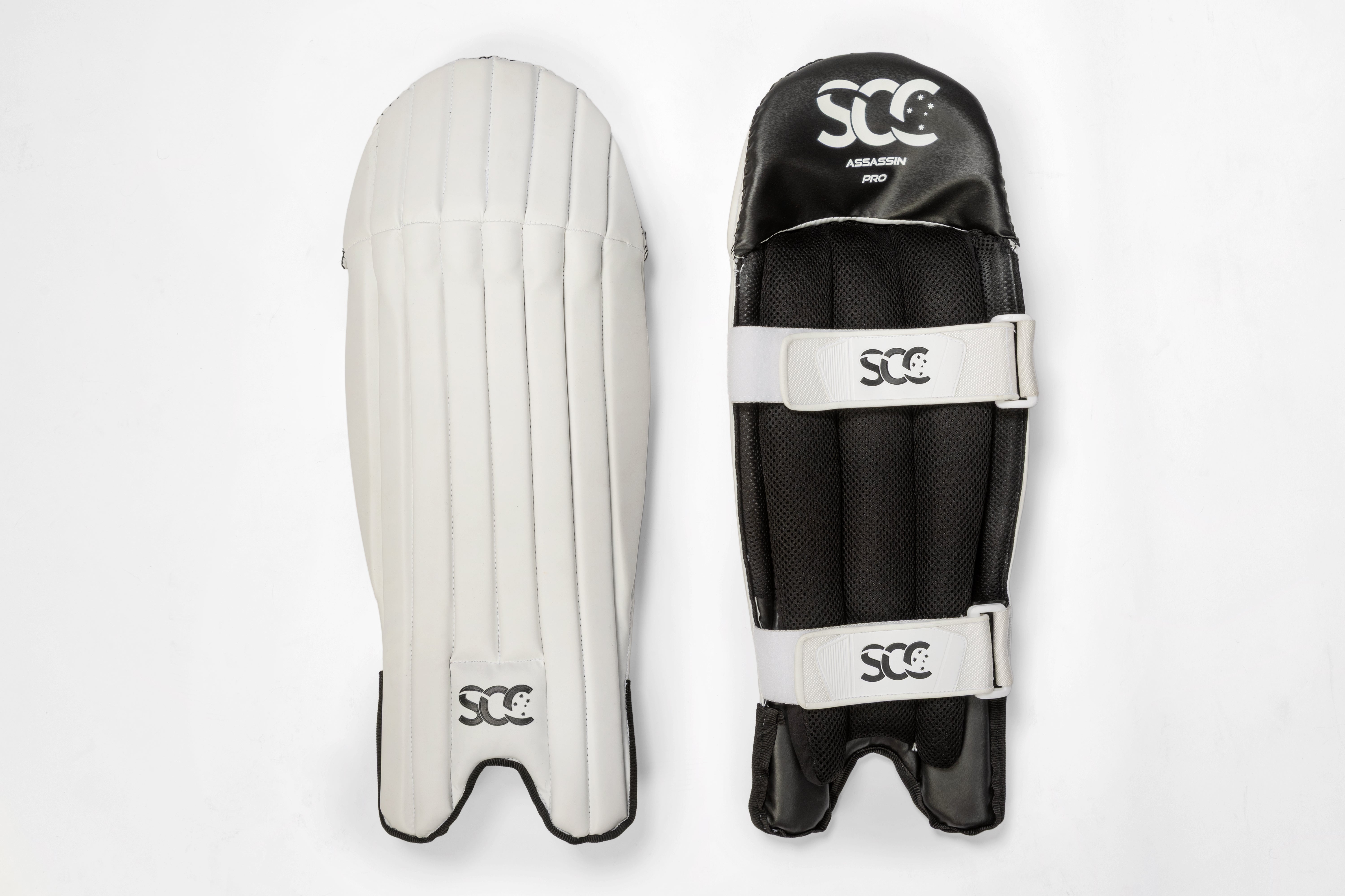 SCC Assassin Pro Wicket Keeping Leg Guards '26/27