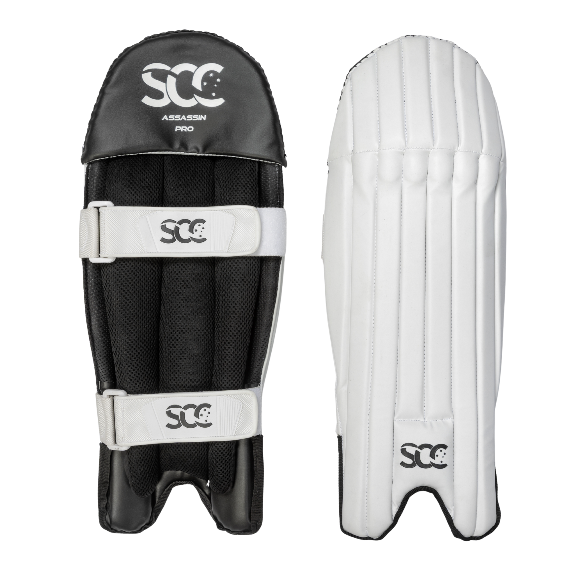 SCC Assassin Pro Wicket Keeping Leg Guards '26/27