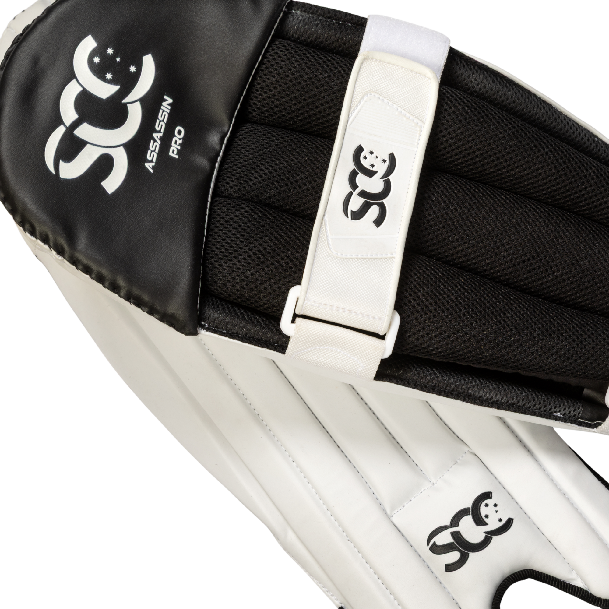 SCC Assassin Pro Wicket Keeping Leg Guards '26/27