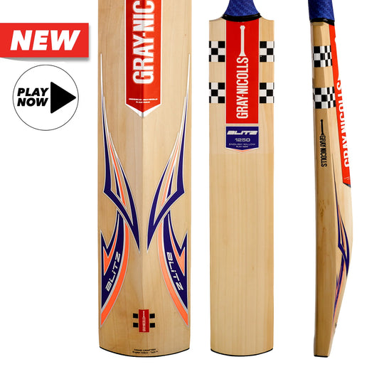 GRAY-NICOLLS GN Blitz 1250 Play Now Grade 2 English Willow Cricket Bat - Short Handle