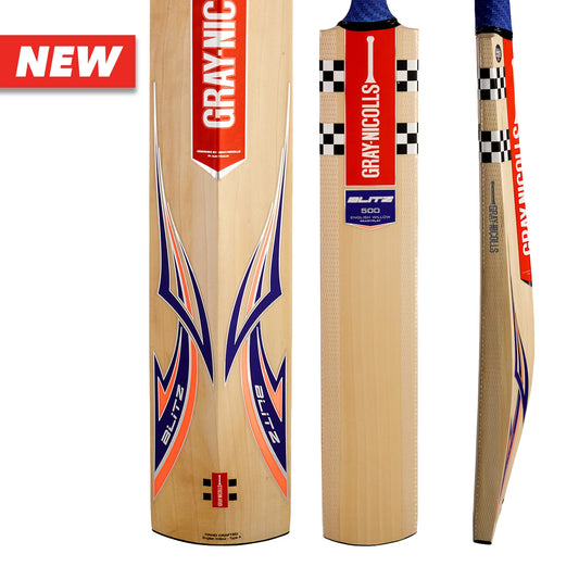 GRAY-NICOLLS GN Blitz 500 Ready Play Grade 5 English Willow Cricket Bat - Long Blade