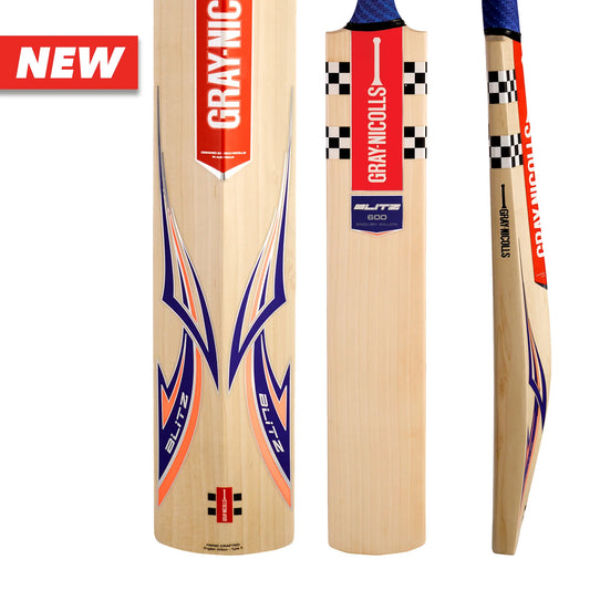 GRAY-NICOLLS GN Blitz 600 English Willow Cricket Bat - Short Handle