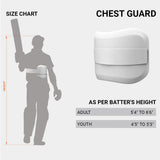 MOONWALKR Chest Guard - Navy [Sizes Youth - Adult]
