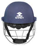 SHREY Classic 2.0 Mild Steel Grille Helmet Navy With Adjustment Dial [Sizes Junior - Senior]