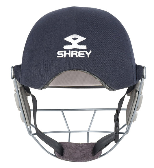 SHREY Performance 2.0 Steel Grille Wicket Keeping Helmet Navy [Sizes Medium - X Large]