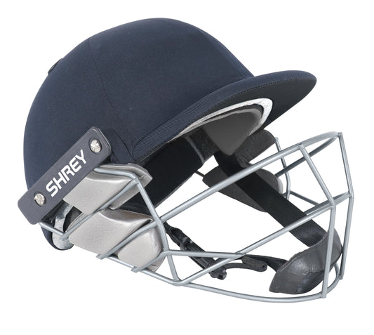 SHREY Performance 2.0 Steel Grille Wicket Keeping Helmet Navy [Sizes Medium - X Large]