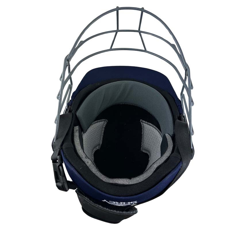 SHREY Performance 2.0 Steel Grille Wicket Keeping Helmet Navy [Sizes Medium - X Large]