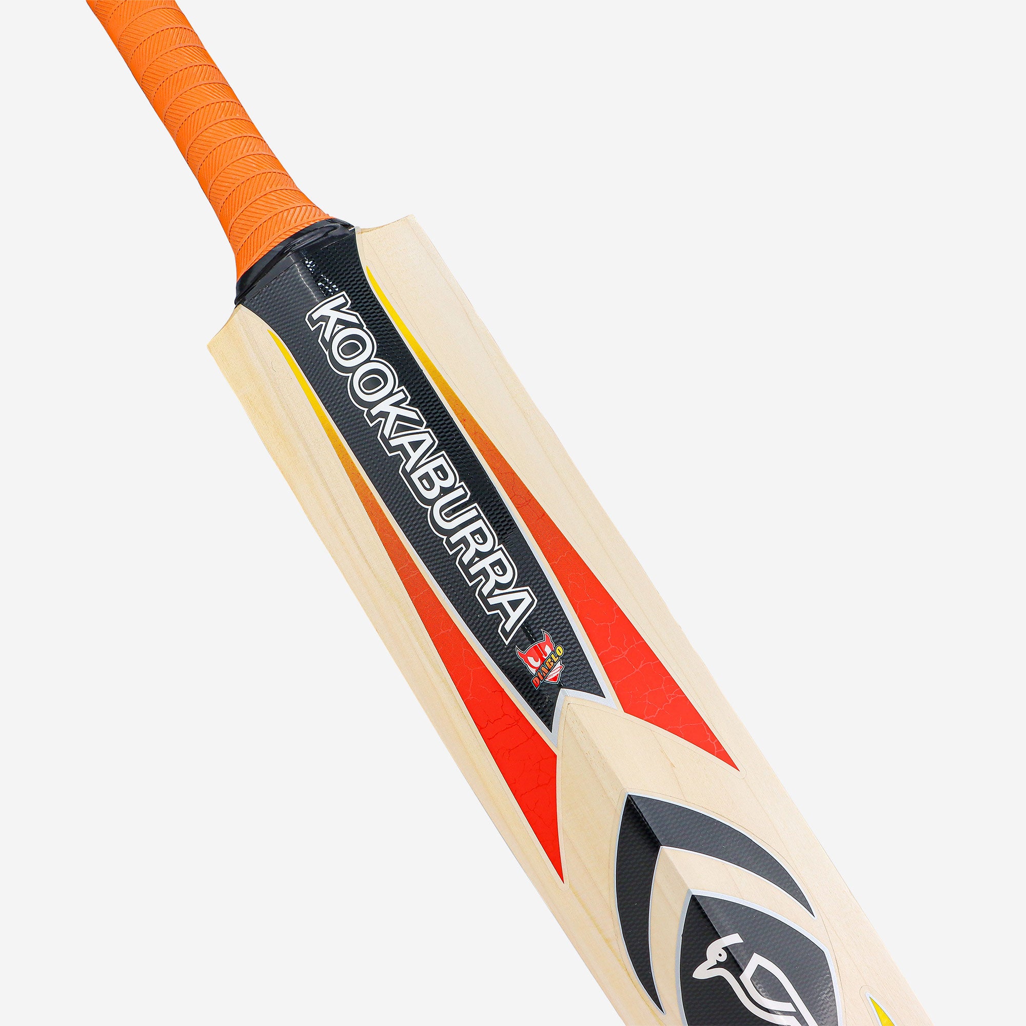 KOOKABURRA Retro Diablo Rage Grade 4 English Willow Cricket Bat - Short Handle