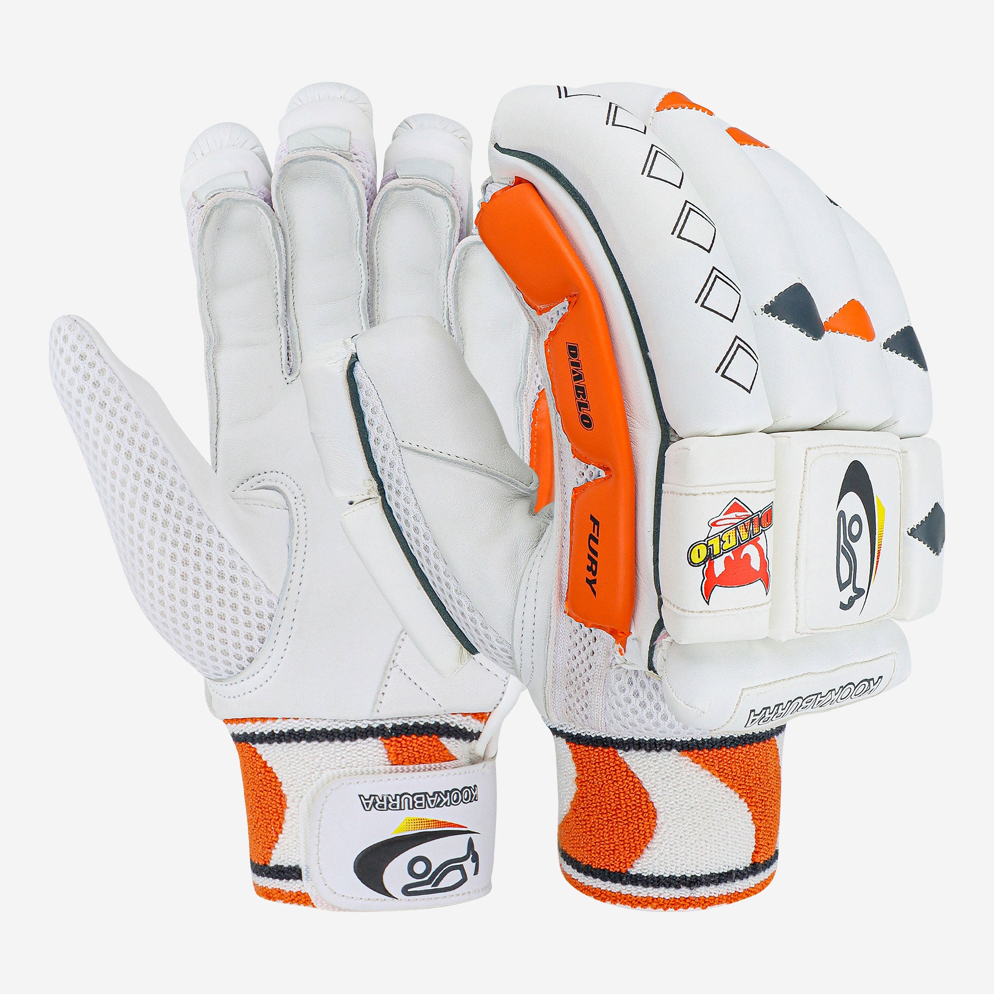 KOOKABURRA Retro Diablo Fury Batting Gloves - Adult