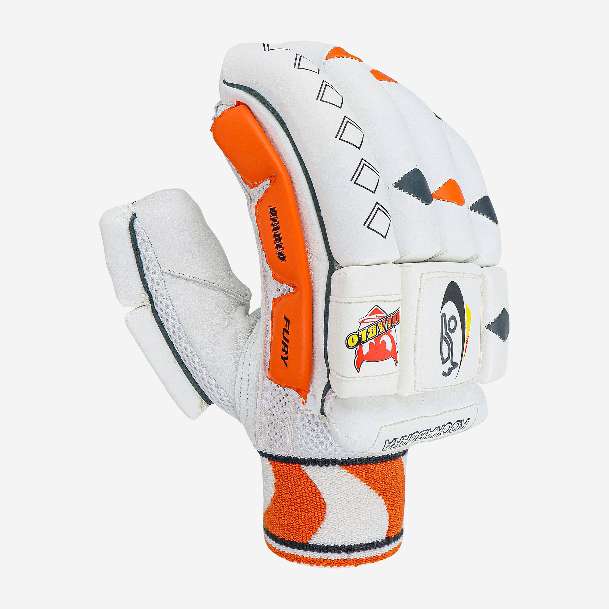 KOOKABURRA Retro Diablo Fury Batting Gloves - Adult