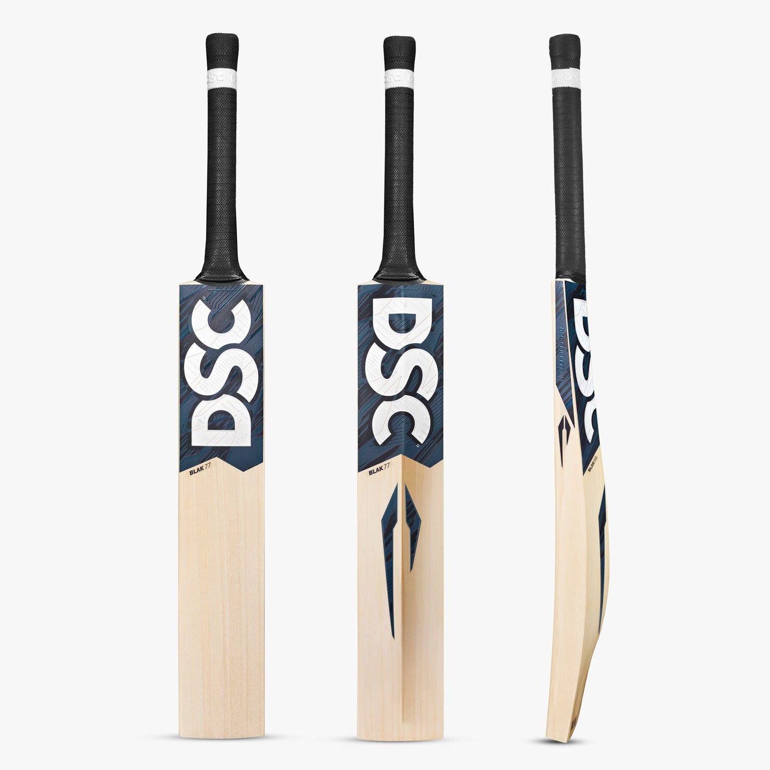 DSC Blak 77 Grade 4 English Willow Cricket Bat '26/27 - Small Adult