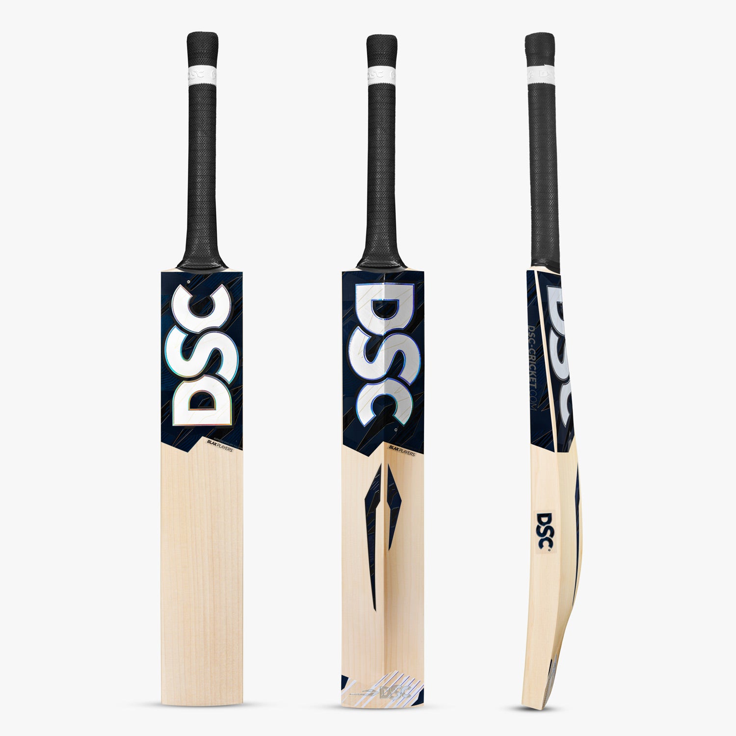 DSC Blak Players English Willow Cricket Bat '25/26 - Short Handle