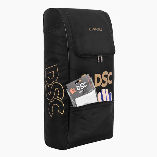 DSC Club Duffle Kit Bag Black - 71x34.3x16.5cms