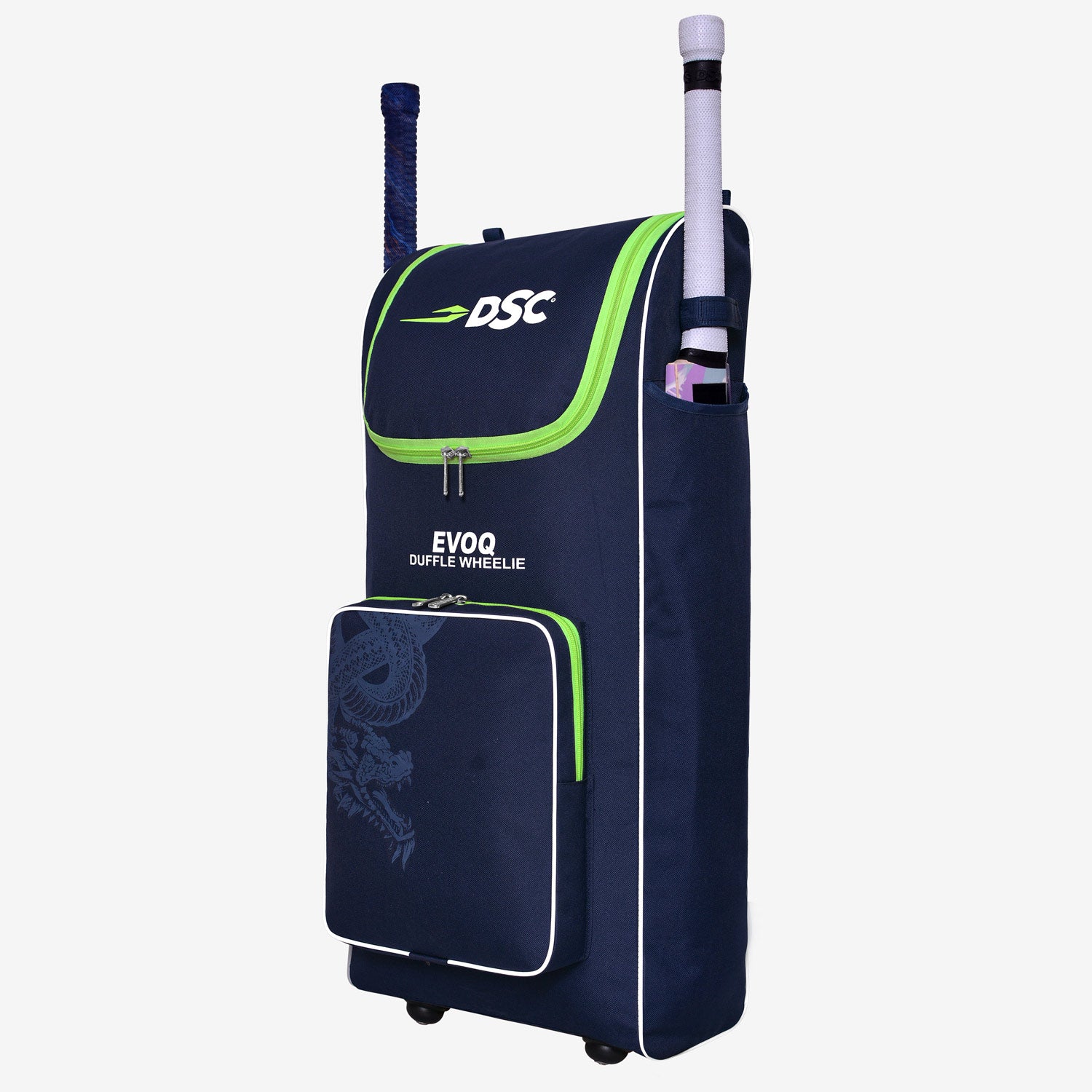 DSC Evoq Wheelie Duffle Kit Bag - 76 x 33 x 18cms