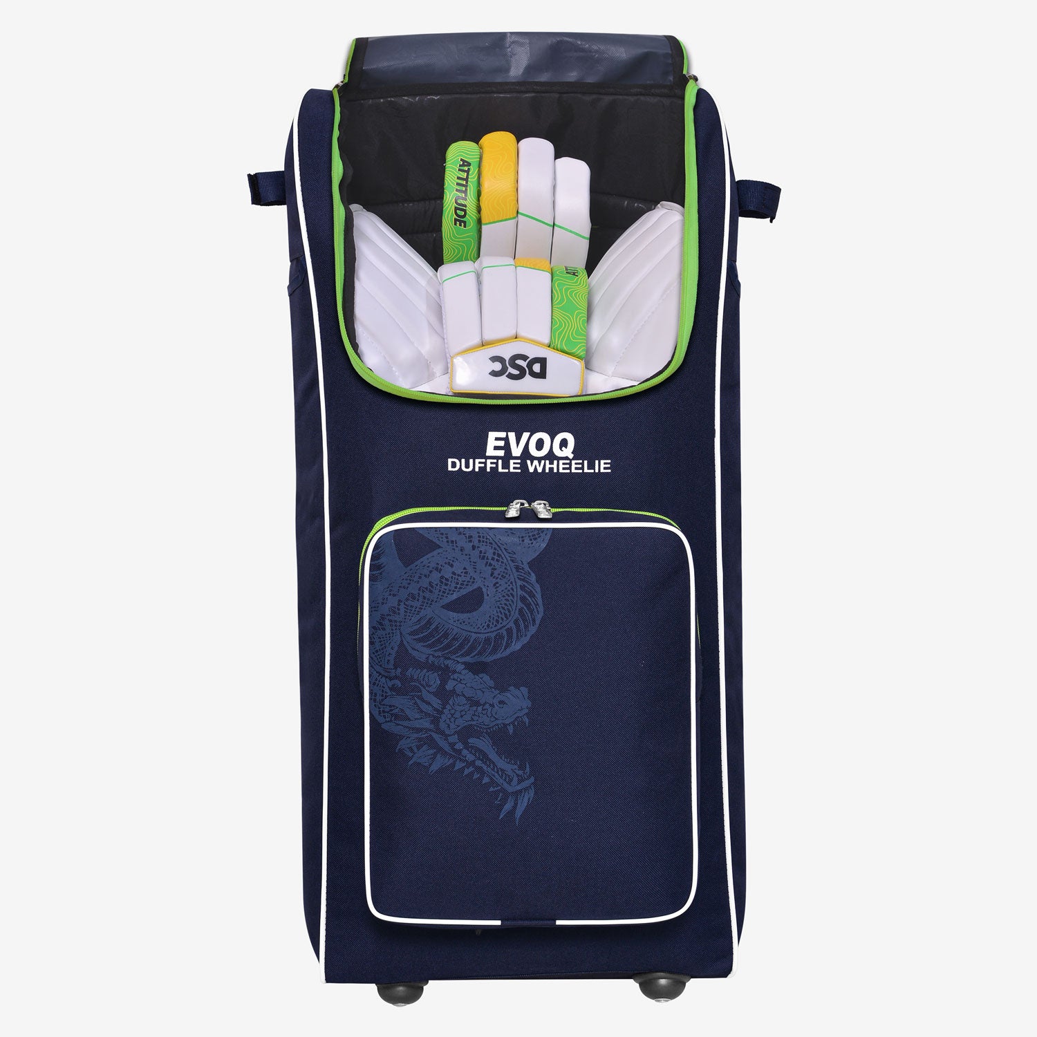 DSC Evoq Wheelie Duffle Kit Bag - 76 x 33 x 18cms