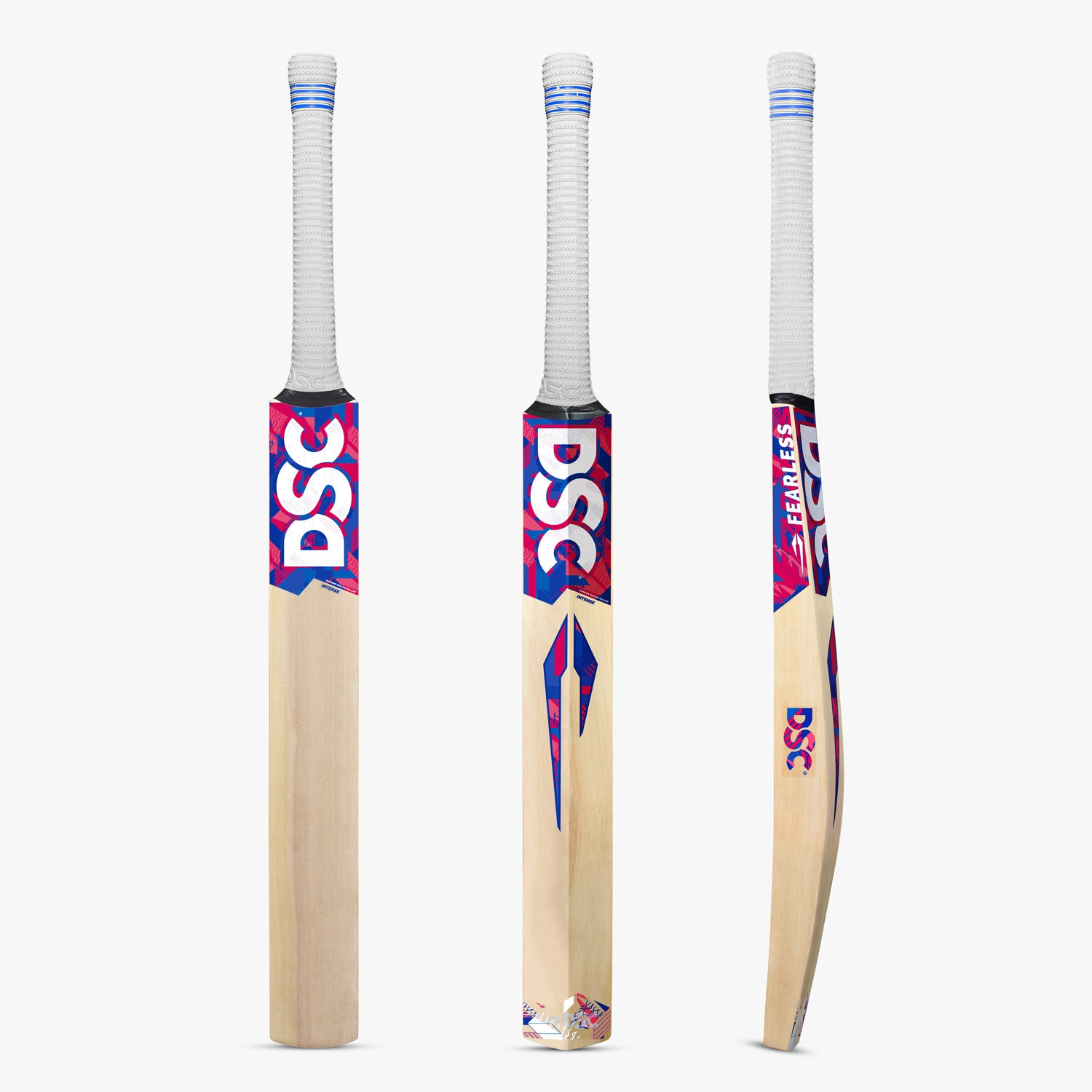 DSC Intense Middler Cricket Bat Kashmir Willow - Short Handle