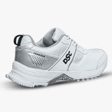DSC Jaffa Neo Rubber Cricket Shoes White/Silver '25 [Sizes UK3-UK12]