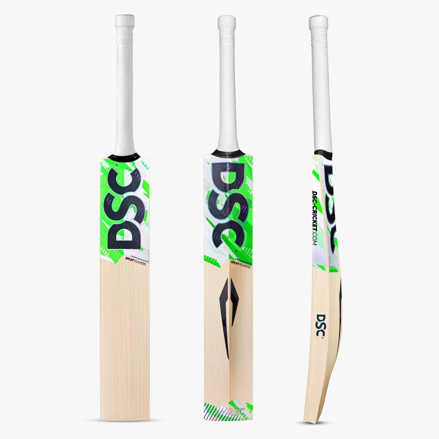 DSC Spliit Players - Player Grade English Willow Cricket Bat '25/26 - Short Handle