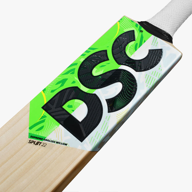 DSC Spliit 22 Grade 2 English Willow Cricket Bat '24 - Short Handle