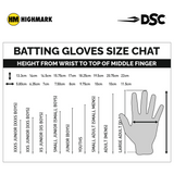 DSC Cynos 2020 Batting Gloves '25/26 [Sizes Youth - Compact]