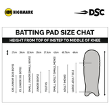 DSC Cynos 2020 Ambidextrous Batting Leg Guards '25/26 [Sizes Youth - Compact]