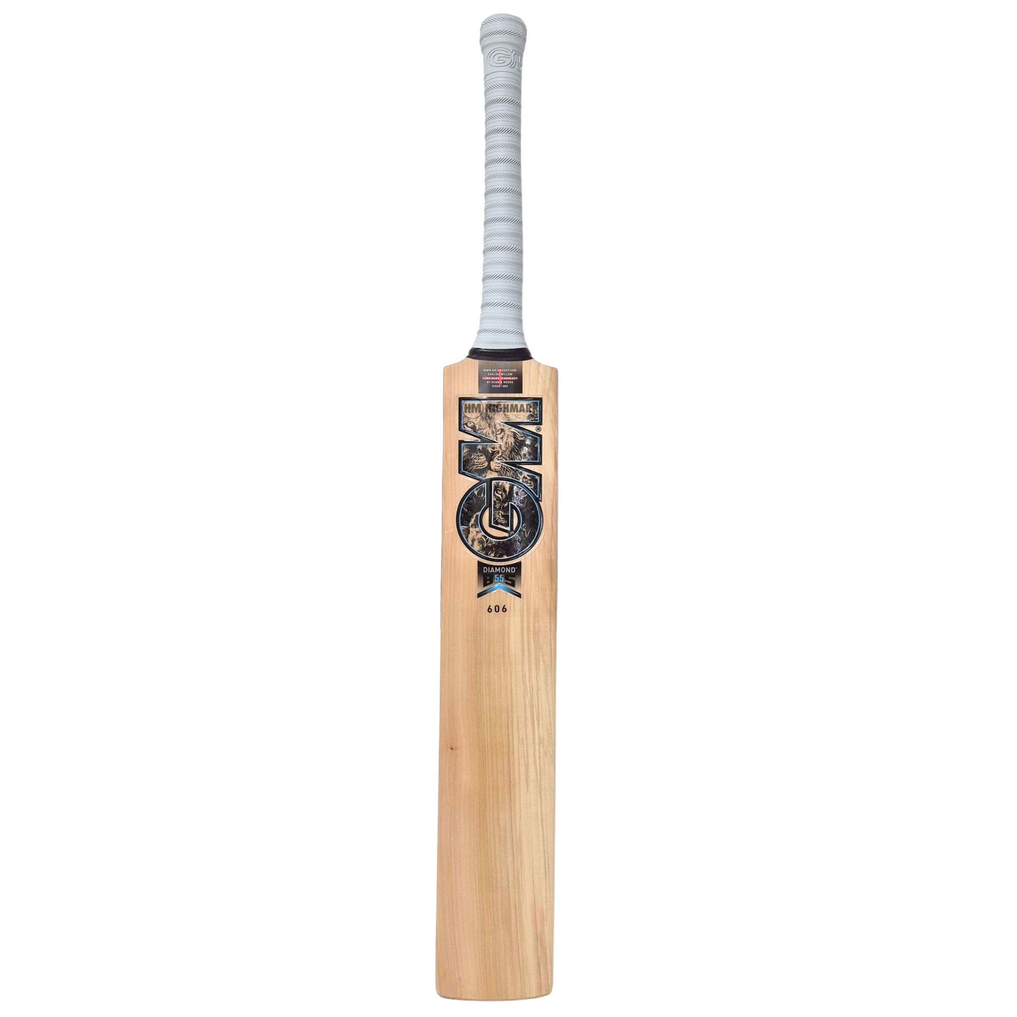 GUNN & MOORE GM Diamond 606 L555 Grade 3 English Willow Cricket Bat '26/27 - Adult