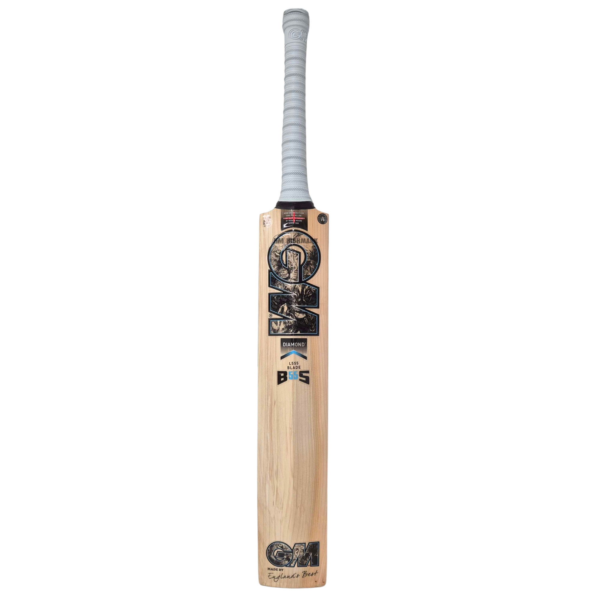 GUNN & MOORE GM Diamond 606 L555 Grade 3 English Willow Cricket Bat '26/27 - Adult