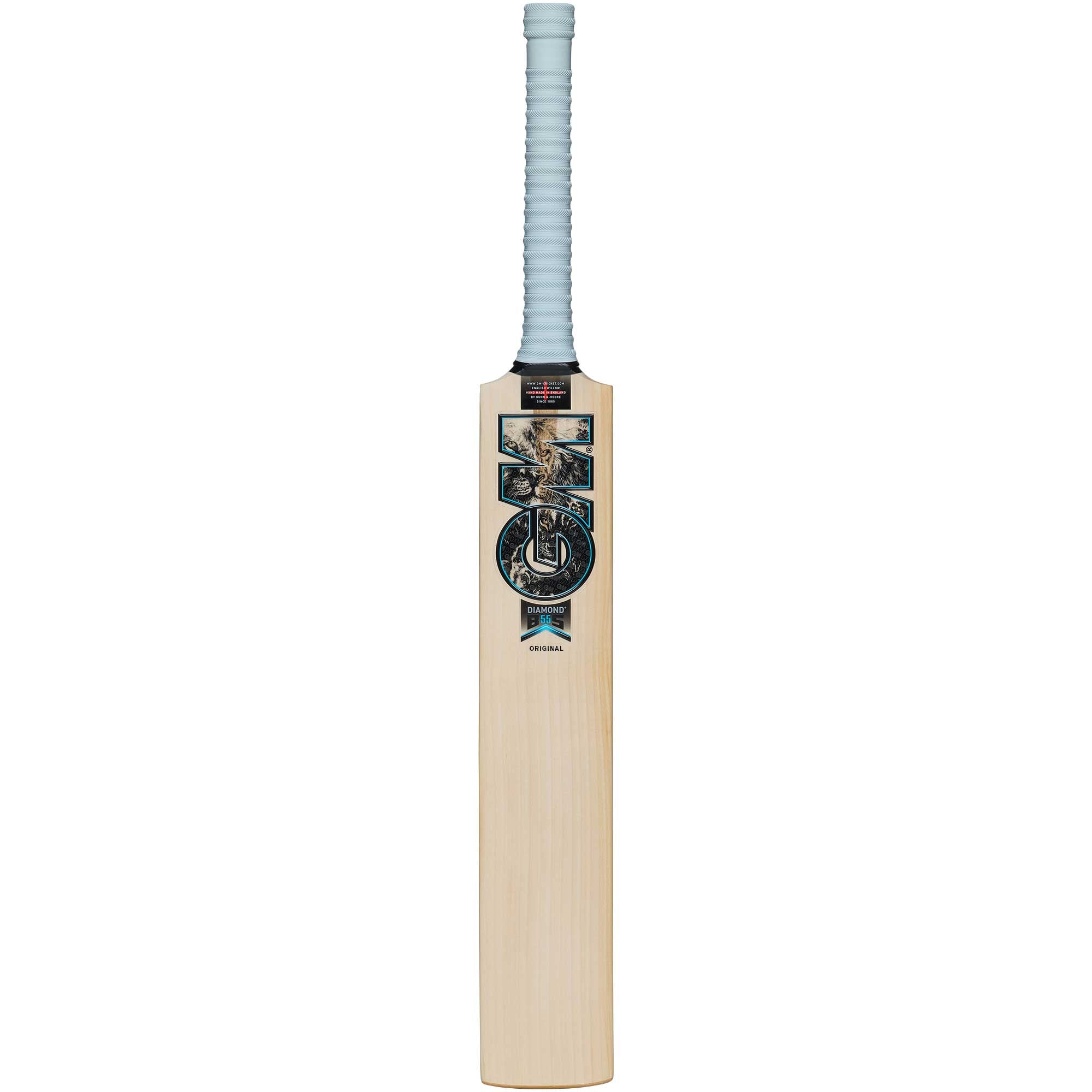 GUNN & MOORE GM Diamond Original L555 Grade 1 English Willow Cricket Bat '26/27 - Adult