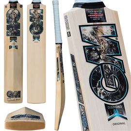 GUNN & MOORE GM Diamond Original L555 Grade 1 English Willow Cricket Bat '26/27 - Adult