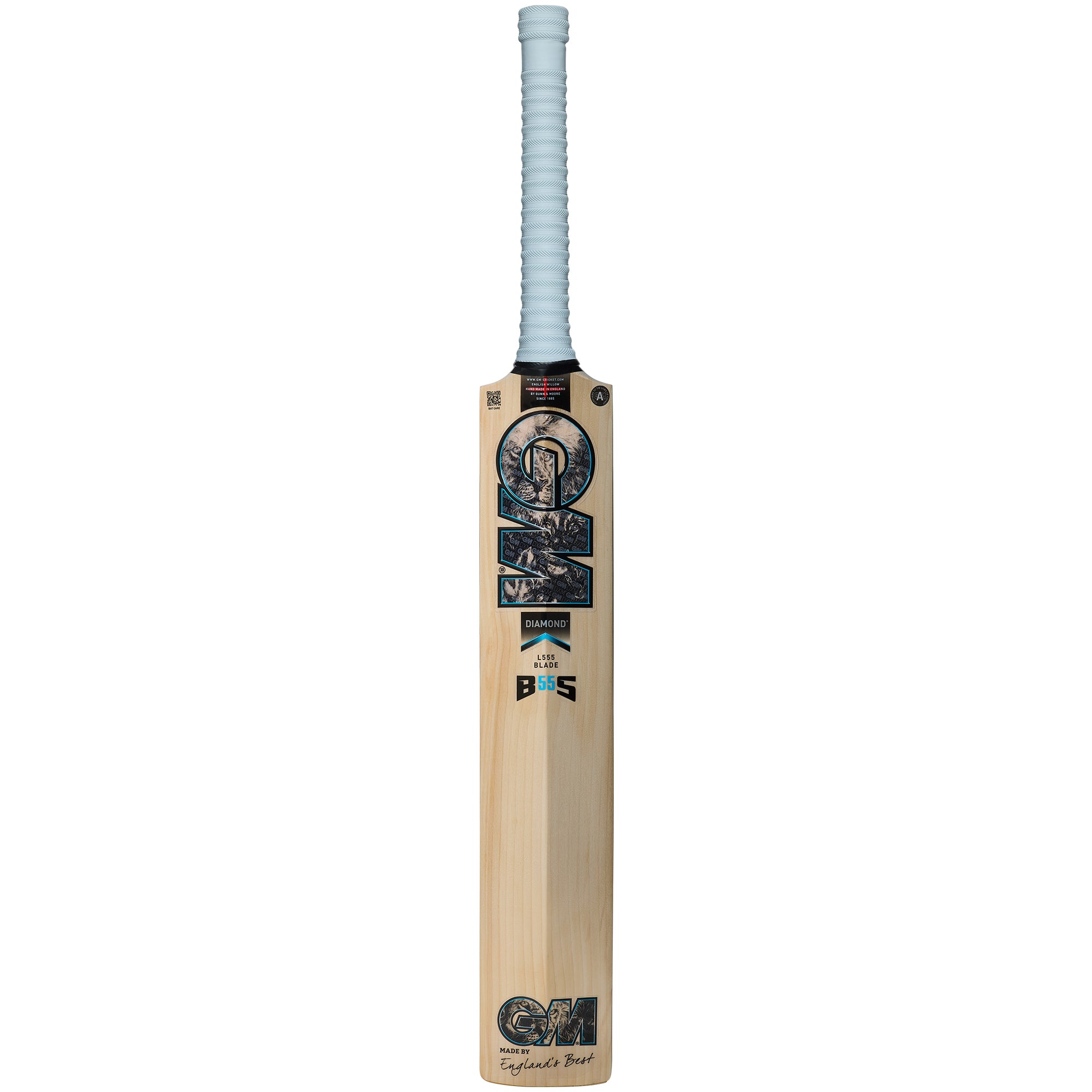 GUNN & MOORE GM Diamond Original L555 Grade 1 English Willow Cricket Bat '26/27 - Adult