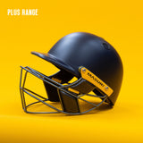 MASURI E Line Plus Titanium Cricket Helmet Navy - Senior